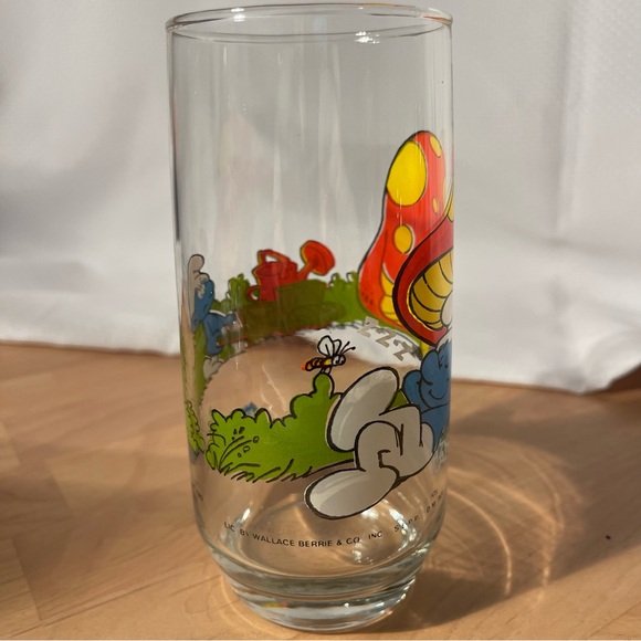 Smurfs Lazy Glass Vintage - Picture 5 of 10